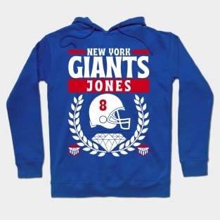 New York Giants Jones 8 Edition 2 Hoodie